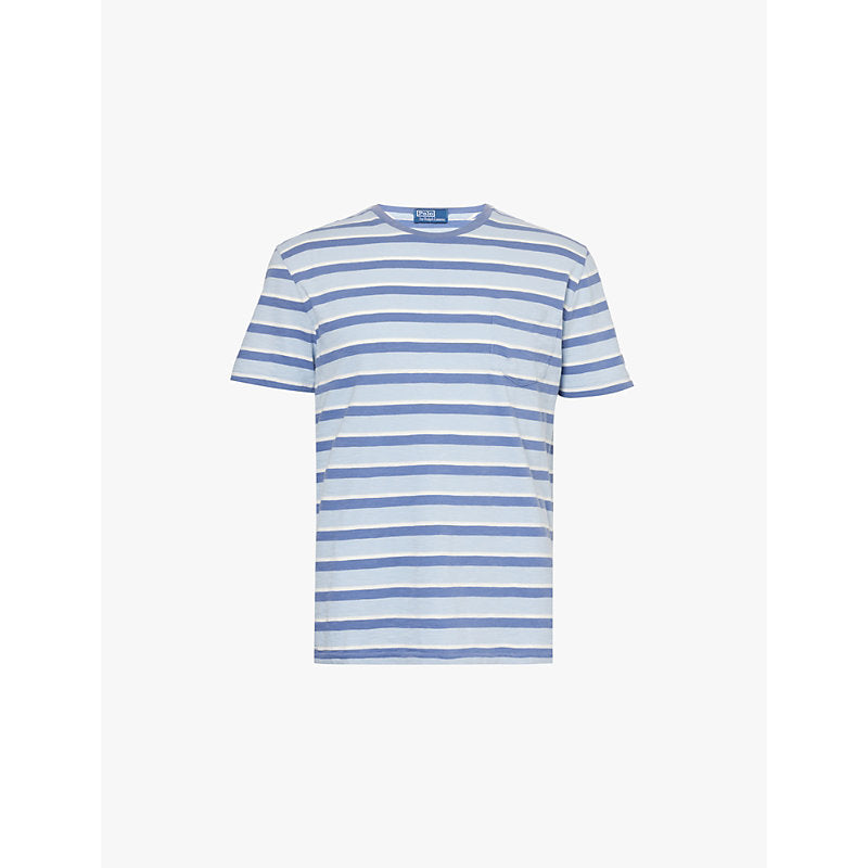  Polo Ralph Lauren Stripe-print regular-fit cotton-jersey T-shirt