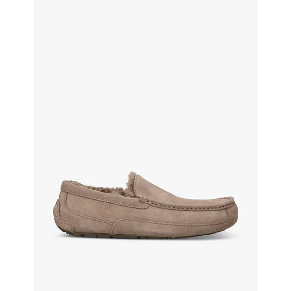  Ugg Ascot shearling-lined suede slippers