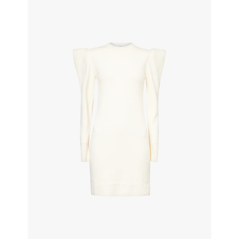 Max Mara Glasgow pointed-shoulders regular-fit knitted midi dress | MAX MARA