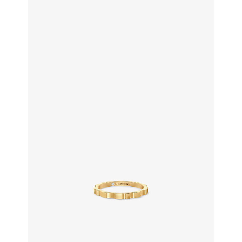 De Beers Jewellers RVL 18ct yellow-gold ring