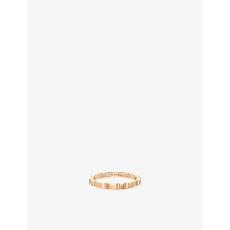 De Beers Jewellers RVL 18ct rose-gold ring