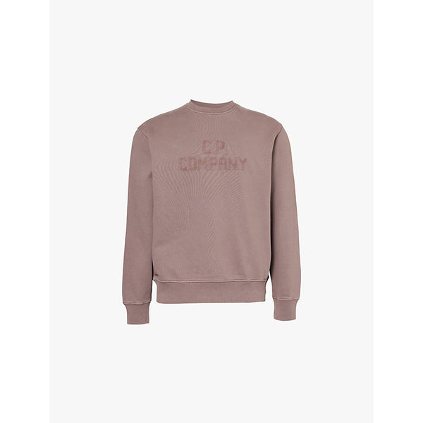  Cp Company Regular-fit branded cotton-jersey sweatshirt