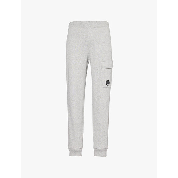  Cp Company Diagonal fleece tapered-leg cotton-jersey jogging bottoms