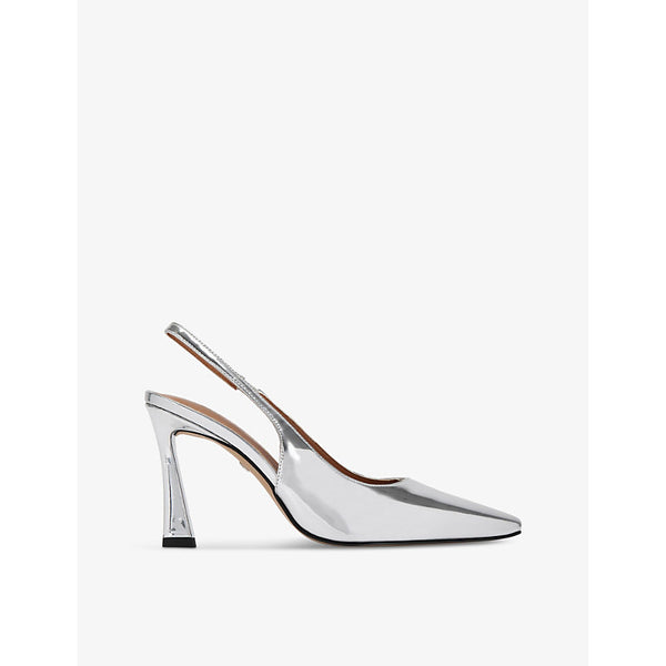 Kg Kurt Geiger Sweetie faux-leather slingback heeled courts