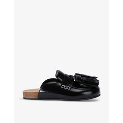  Jw Anderson Tassel-embellished slip-on leather loafers