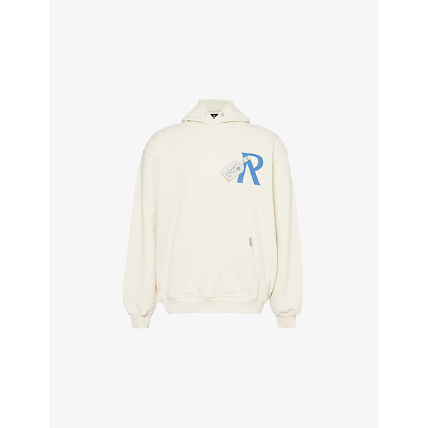  Represent Luggage Tag graphic-print cotton-jersey hoody