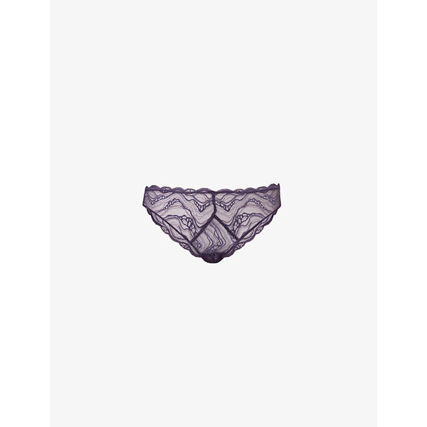 Calvin Klein Instinct lace-embroidery stretch-woven briefs