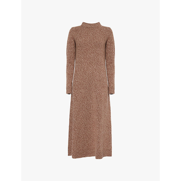 Weekend Max Mara Dionne knitted wool maxi dress