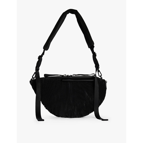 Cote & Ciel Orne Pleated recycled-polyester cross-body bag | Cote & Ciel