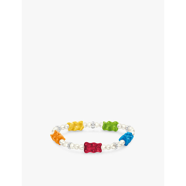  Thomas Sabo x HARIBO Goldbear sterling-silver, pearl and glass bracelet