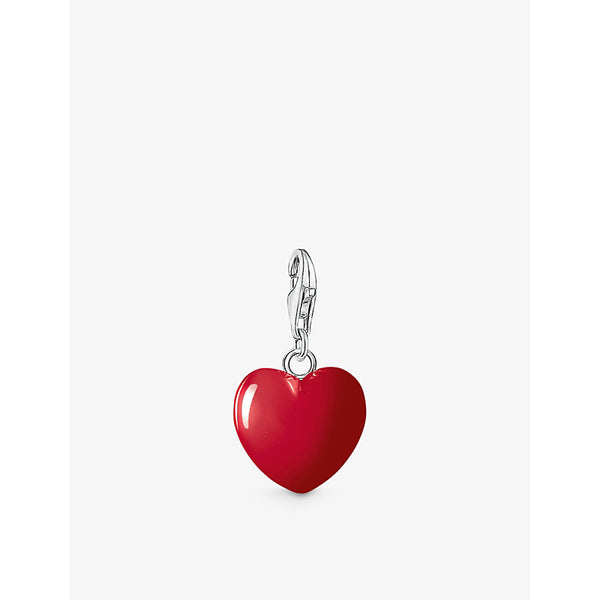  Thomas Sabo Charm Club Red Heart sterling-silver and enamel charm