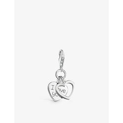  Thomas Sabo Charm Club I Love You Hearts sterling-silver charm