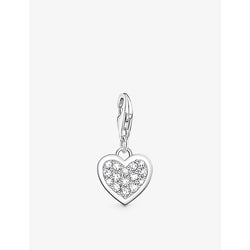  Thomas Sabo Charm Club Glitter Heart sterling-silver and zirconia charm