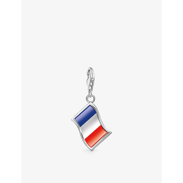  Thomas Sabo French Flag sterling-silver pendant charm