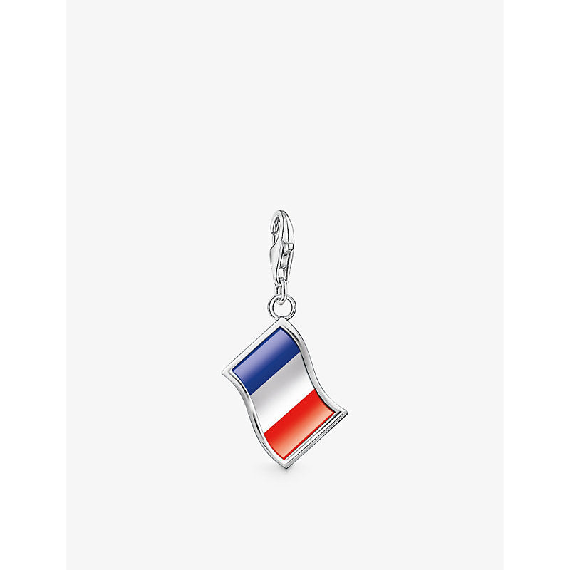  Thomas Sabo French Flag sterling-silver pendant charm