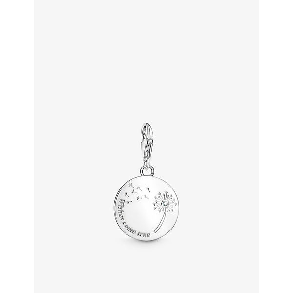  Thomas Sabo Dandelion Wishes Come True sterling-silver and cubic zirconia pendant charm