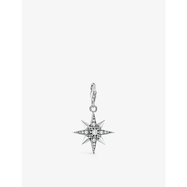  Thomas Sabo Royalty Star sterling-silver and cubic zirconia pendant charm