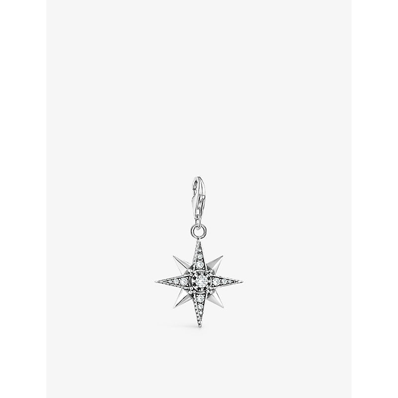  Thomas Sabo Royalty Star sterling-silver and cubic zirconia pendant charm