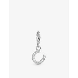  Thomas Sabo Horseshoe sterling-silver and cubic zirconia pendant charm