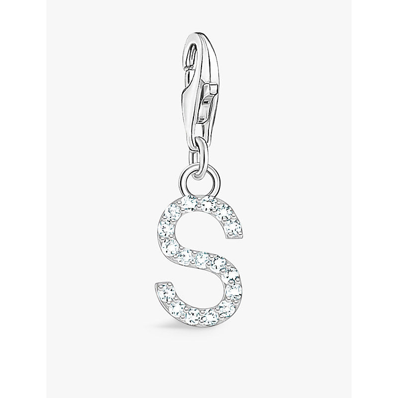  Thomas Sabo S 925 sterling-silver and zirconia pendant charm