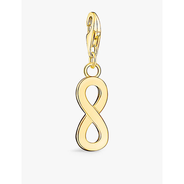  Thomas Sabo Infinity 18ct yellow gold-plated 925 sterling-silver charm