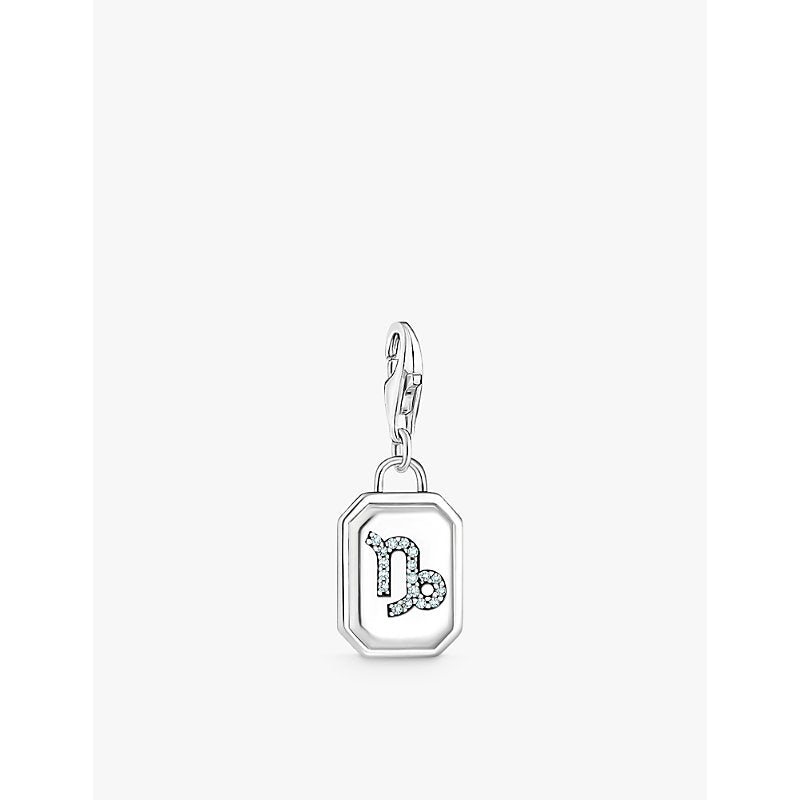  Thomas Sabo Capricorn Star Sign 925 sterling-silver and zirconia pendant charm