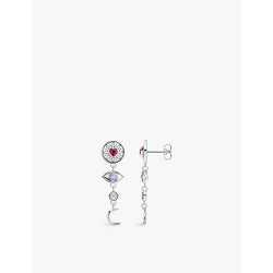  Thomas Sabo Talisman 925 sterling-silver and zirconia drop earrings