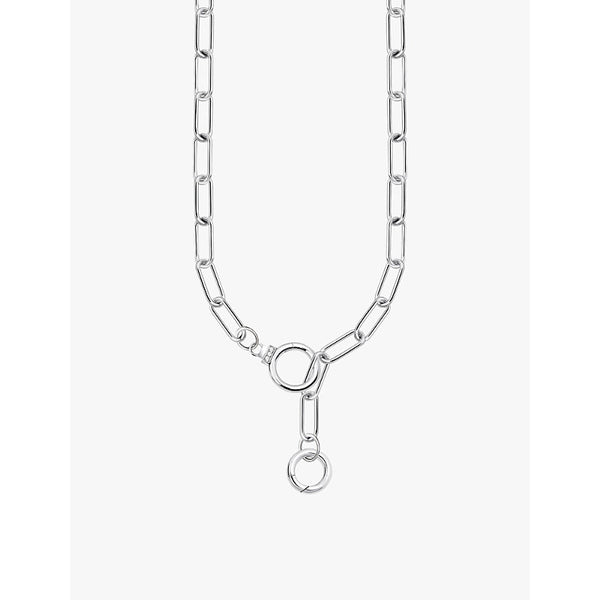  Thomas Sabo Link sterling-silver and zirconia chain necklace