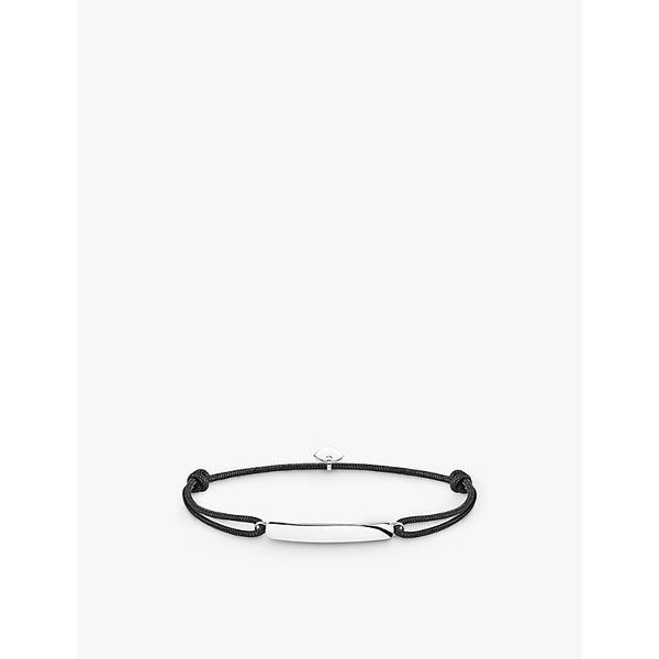 Thomas Sabo Little Secret sterling-silver and nylon friendship bracelet