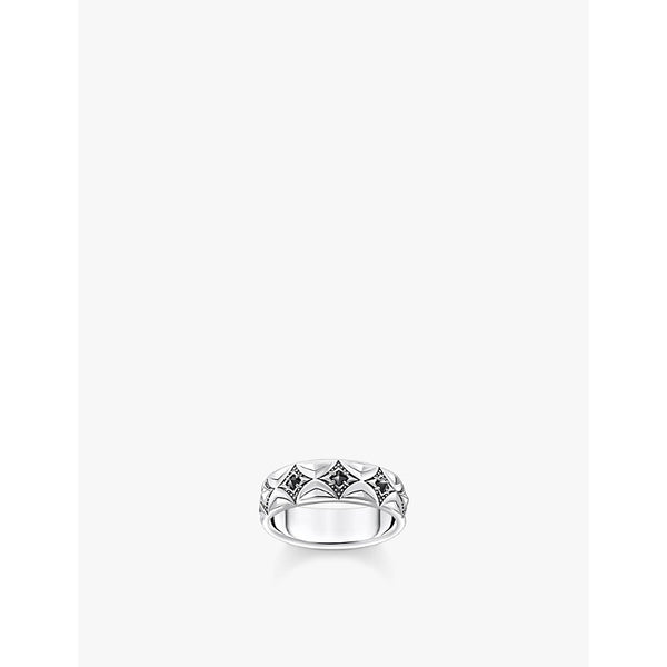 Thomas Sabo 925 sterling-silver and zirconia band ring