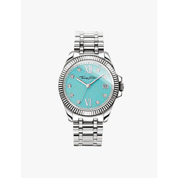 Thomas Sabo WA0317-201-215 stainless-steel and cubic zirconia quartz watch