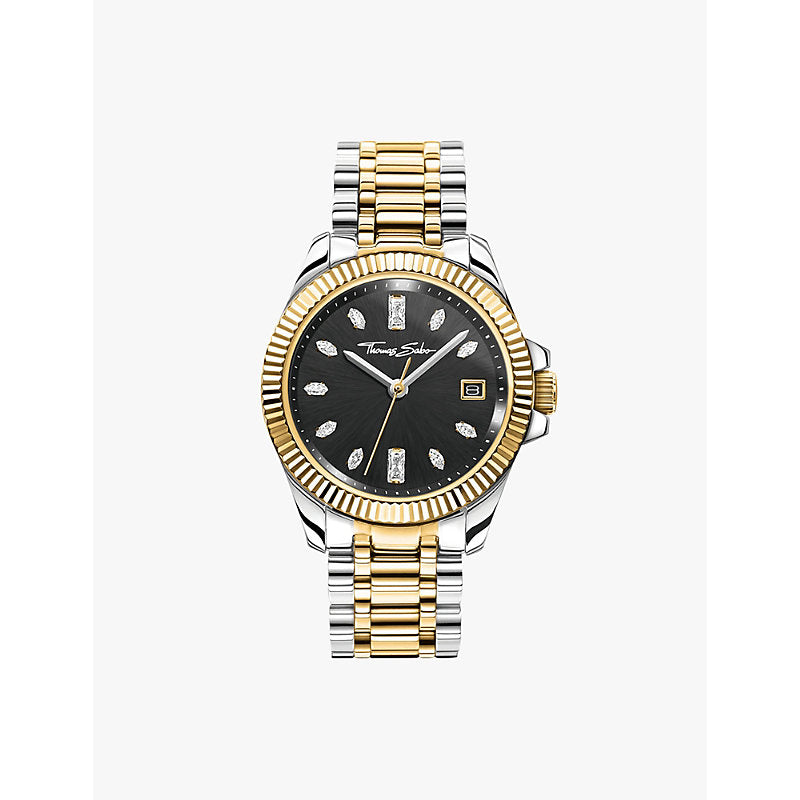 Thomas Sabo WA0370-291-203 Two-Tone yellow-gold and silver-tone stainless-steel quartz watch