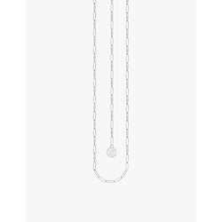  Thomas Sabo Charmista 925 sterling-silver paperclip-chain charm necklace