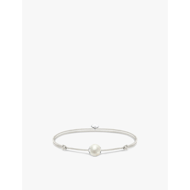  Thomas Sabo Karma Secrets sterling-silver and freshwater pearl cord bracelet