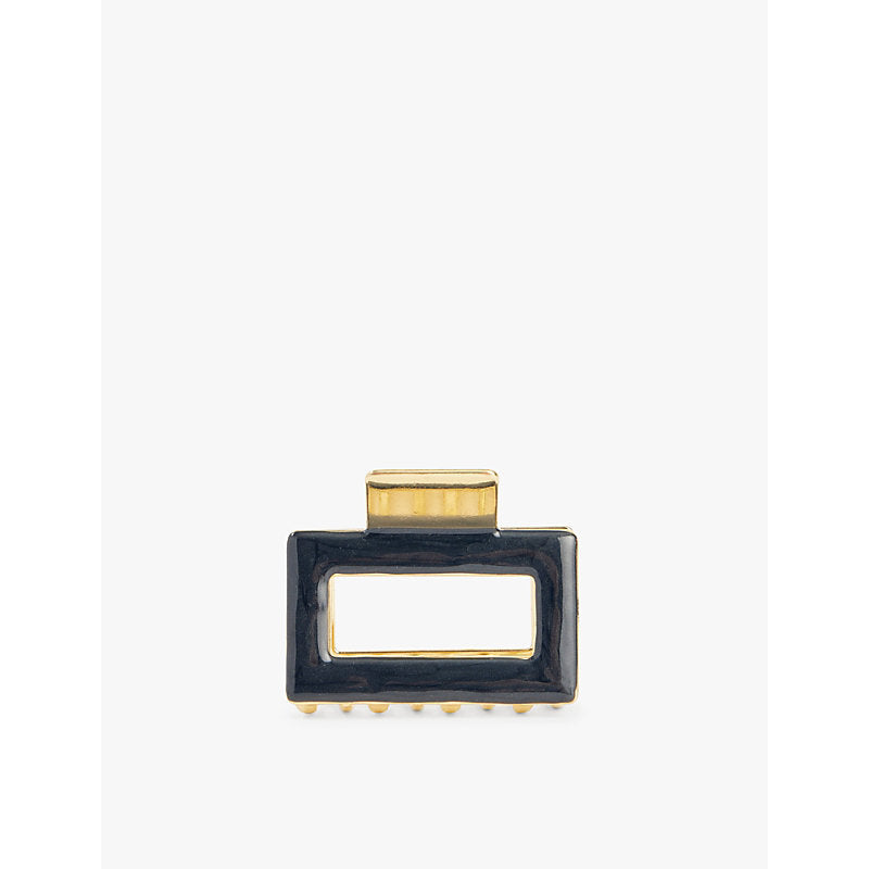  Anisa Sojka Mini rectangular metal claw clip