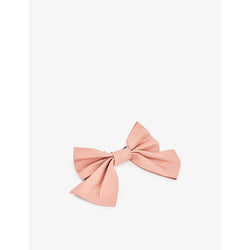  Anisa Sojka Taffeta Bow woven hair clip