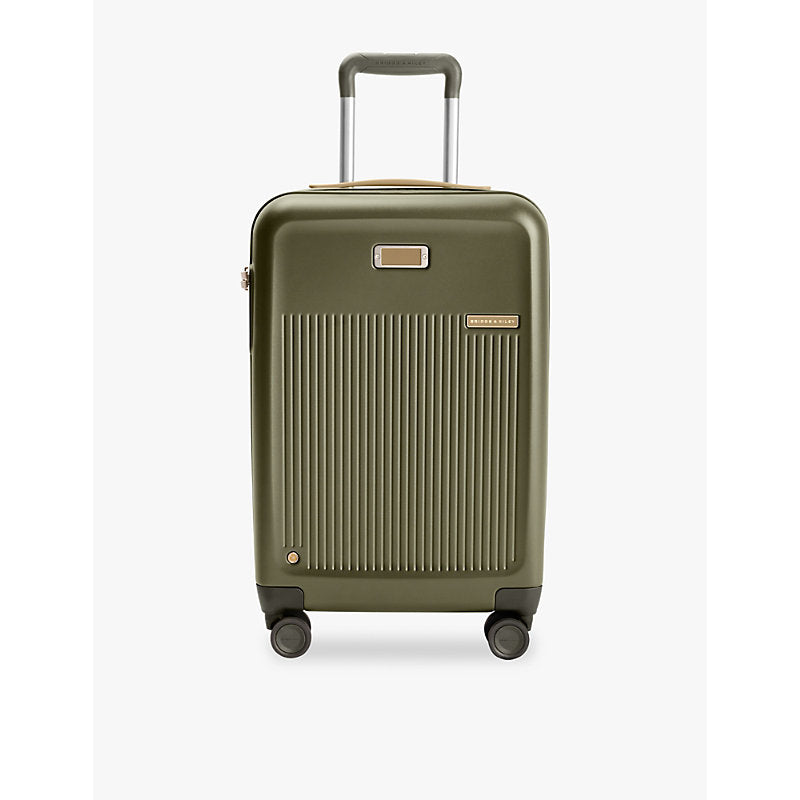 Briggs & Riley Sympatico Essential four-wheel expandable shell cabin suitcase 56cm | Briggs & Riley