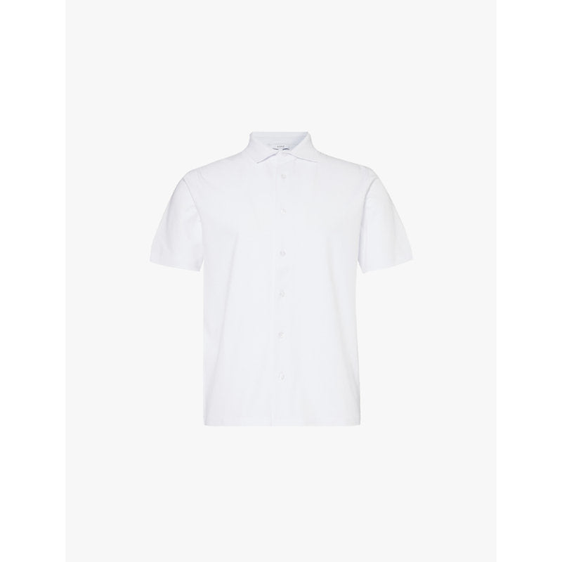  Arne Short-sleeved regular-fit stretch-cotton shirt