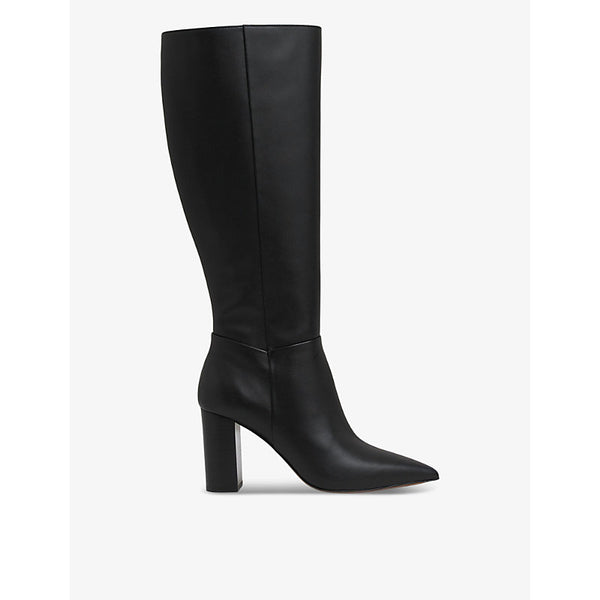 Reiss Bianca pointed-toe leather knee-high boots