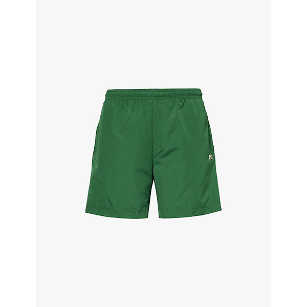  Lacoste Logo-embroidered regular-fit recycled-polyester shell shorts