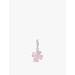  Thomas Sabo Four Leaf Clover 925 sterling-silver, enamel and zirconia charm