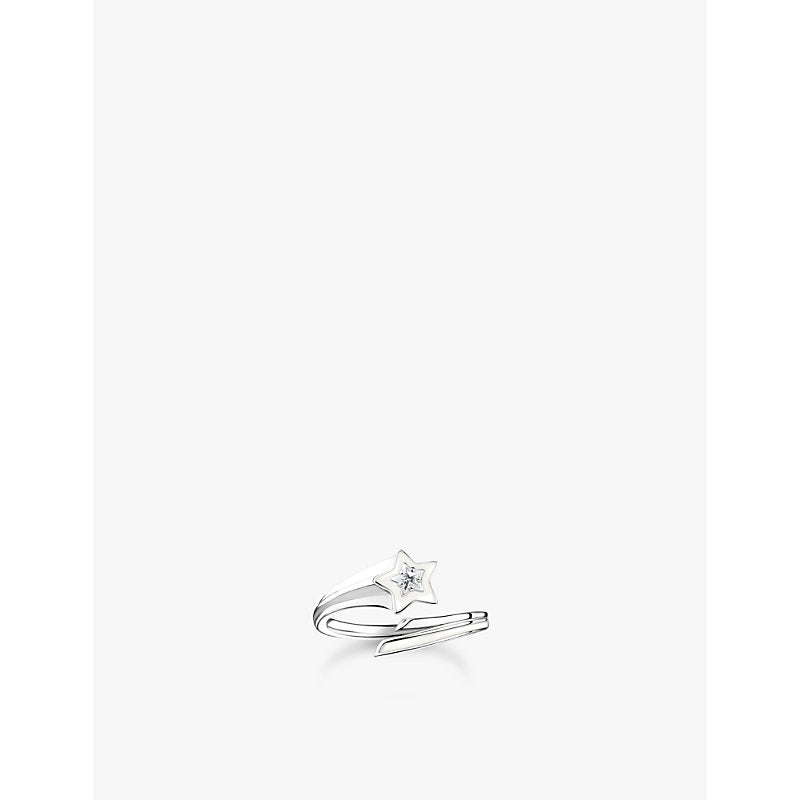  Thomas Sabo Star 925 sterling-silver, enamel and zirconia ring