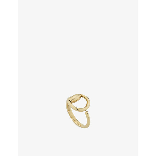 Gucci Horsebit 18ct yellow-gold ring