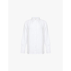  Aspiga Relaxed-fit long-sleeve linen shirt