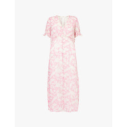  Aspiga Sally Anne floral-print woven midi dress