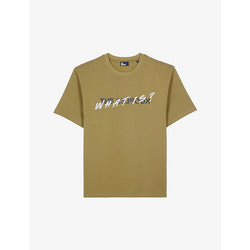  The Kooples 'What is?'-print logo-print cotton T-shirt