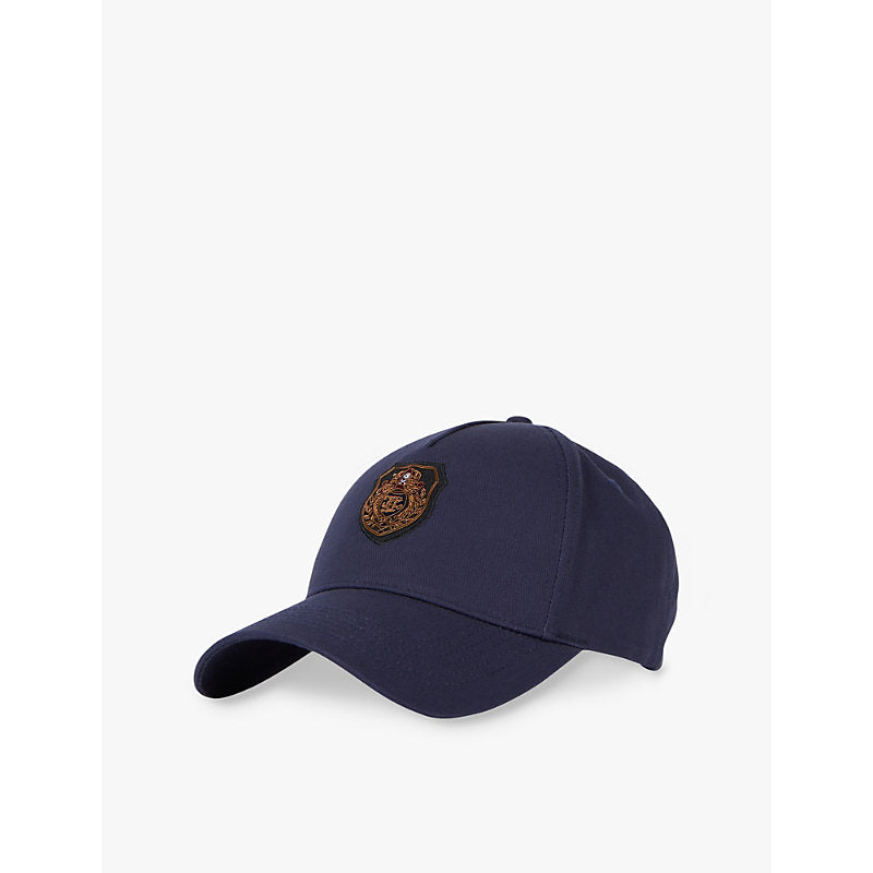  The Kooples Brand-embroidered cotton cap