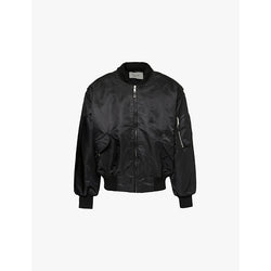  Entire Studios Broad satin bomber jacket