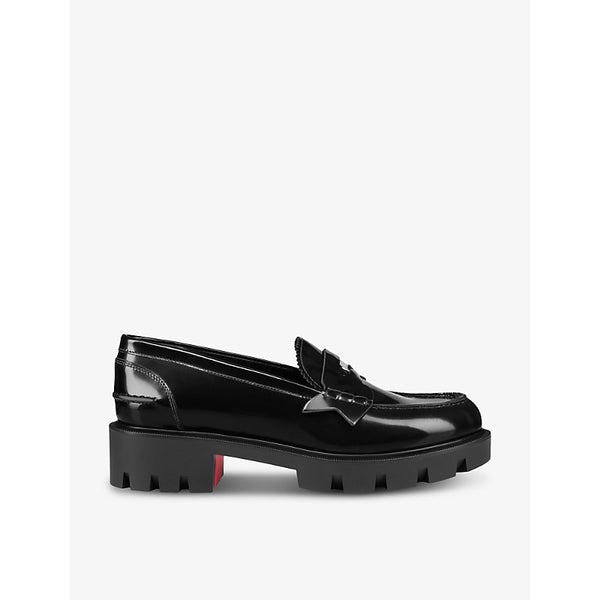 Christian Louboutin Penny Lug leather loafers