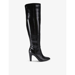 Carvela Infinite OTK knee-high heeled faux-leather boots | Carvela